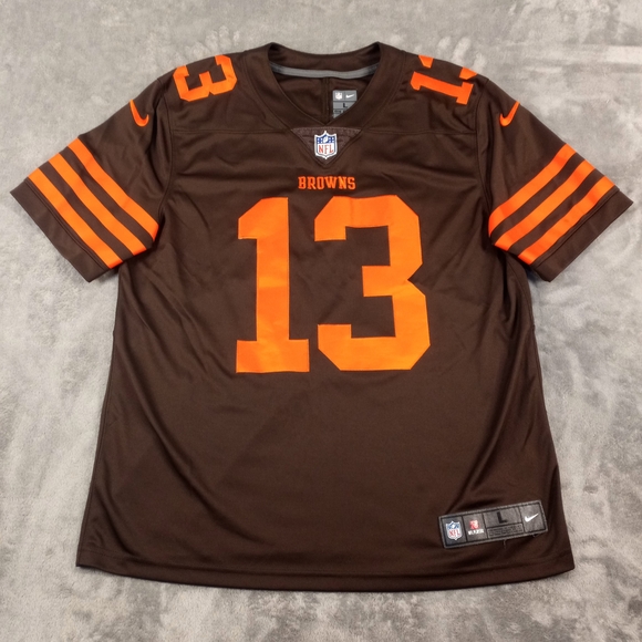 NFL Men's Odell Beckham Jr Cleveland Browns Jersey Nike On FieldSize L
